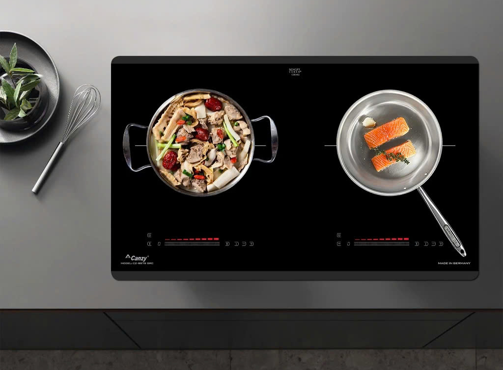 Bếp từ Canzy Bếp từ nhập khẩu Đức Bếp từ Canzy CZ 9979 GRC