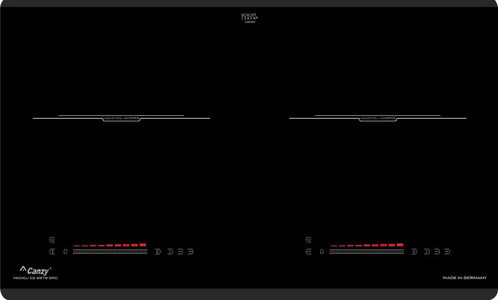 Bếp từ Canzy Bếp từ nhập khẩu Đức Bếp từ Canzy CZ 9979 GRC