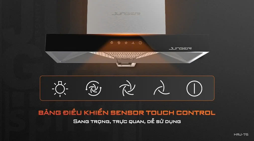 Máy Hút Mùi Junger HRJ-75 Máy hút mùi Junger máy hút mùi công suất lớn