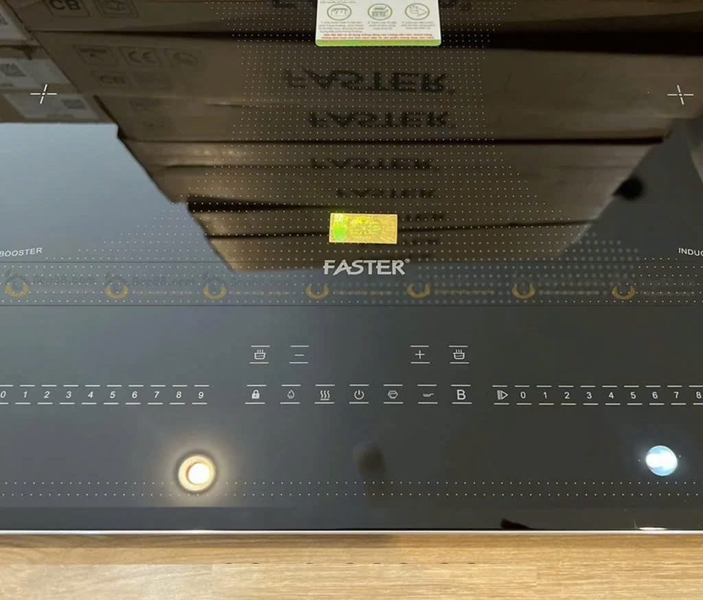 bếp từ đôi Faster FS 828i bếp từ Faster FS 828i bếp từ 2 vùng nấu Faster