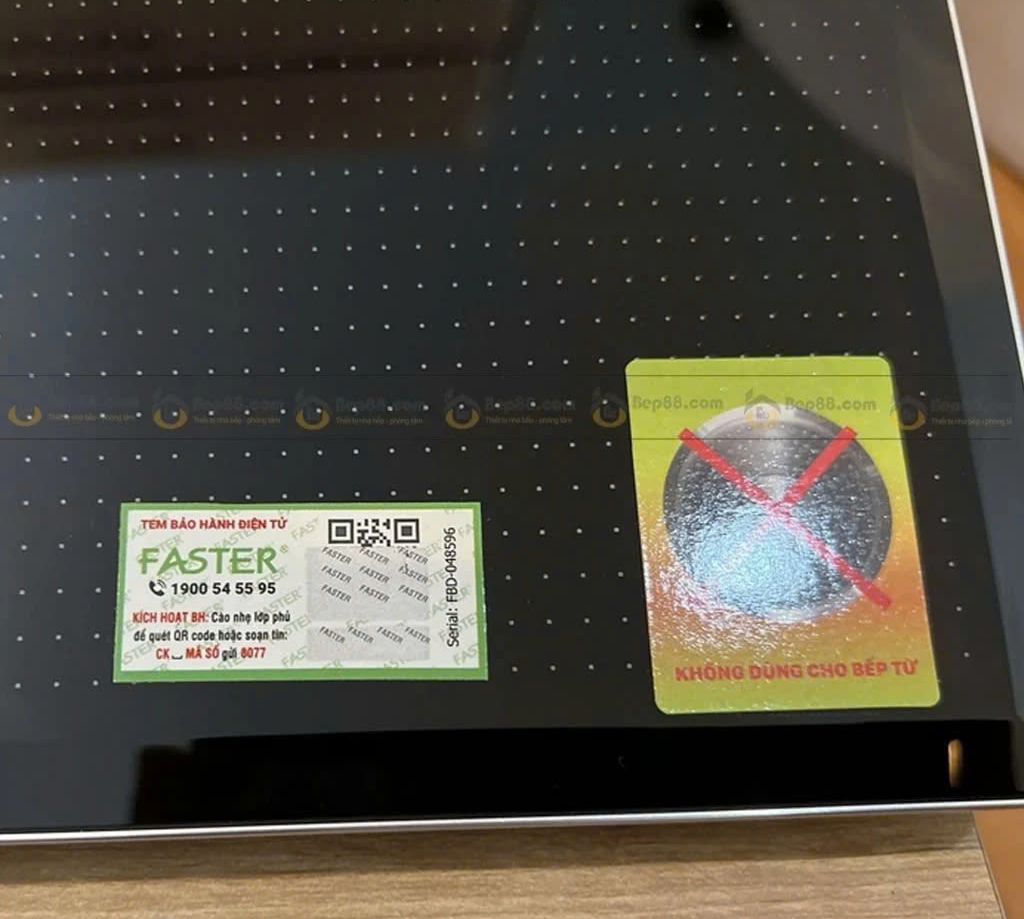 bếp từ đôi Faster FS 828i bếp từ Faster FS 828i bếp từ 2 vùng nấu Faster