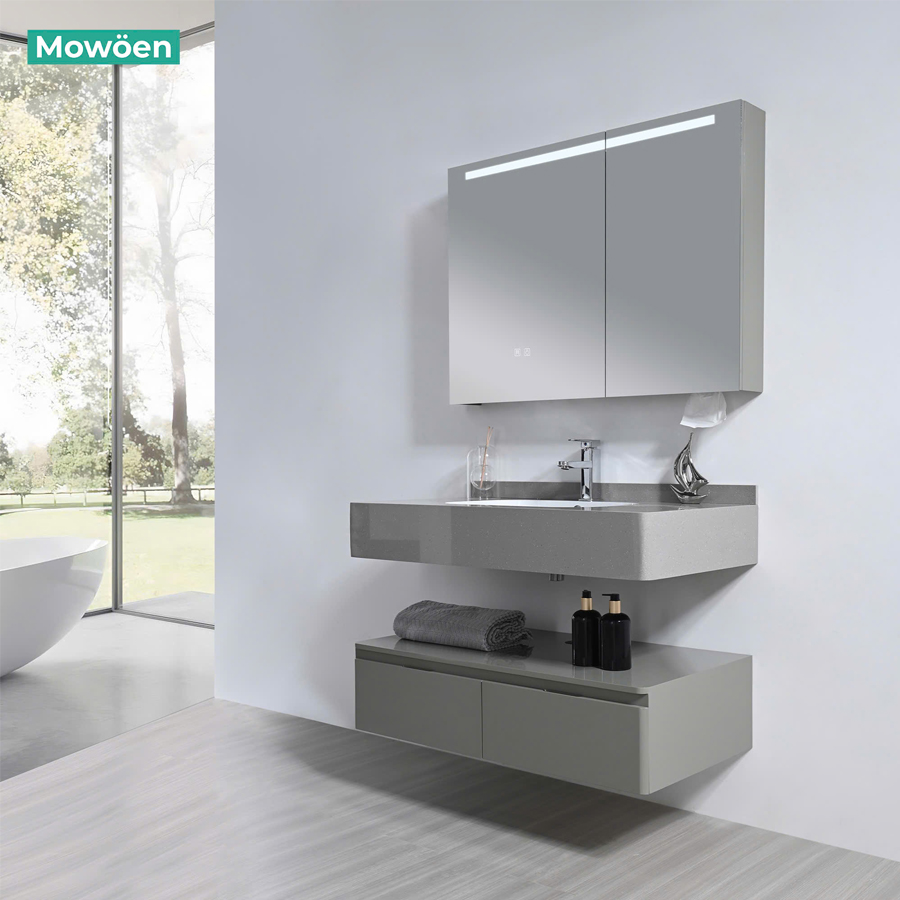 Tủ Gương Phòng Tắm, Tủ Lavabo Đẹp, Tủ Lavabo Phòng Tắm, Tủ Chậu MW2826