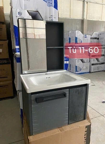Bộ Tủ Gương Phòng Tắm, Tủ Lavabo Đẹp, Tủ Lavabo Phòng Tắm BRN02