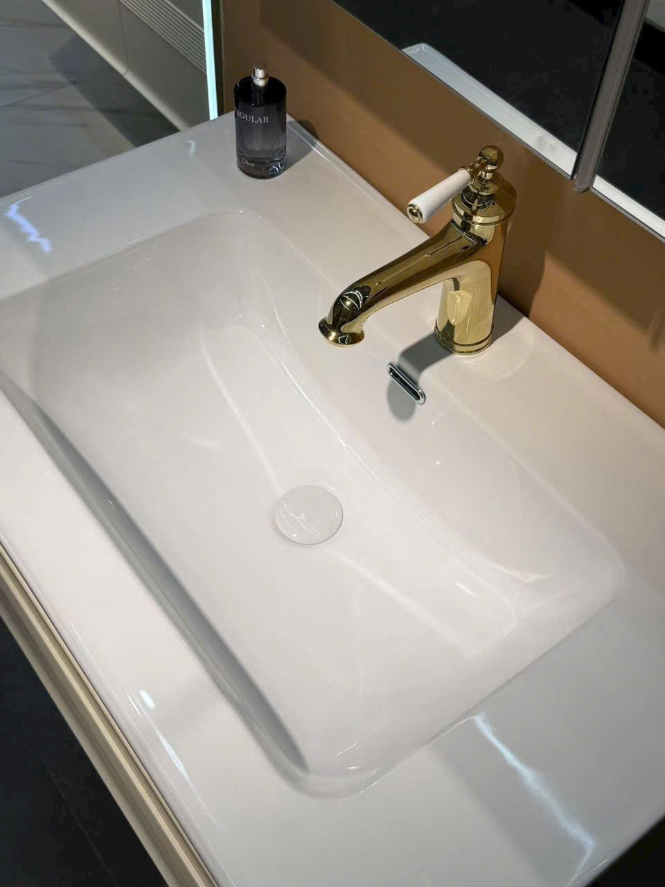 Bộ Tủ Gương Phòng Tắm, Tủ Lavabo Đẹp, Tủ Lavabo Phòng Tắm CR 420