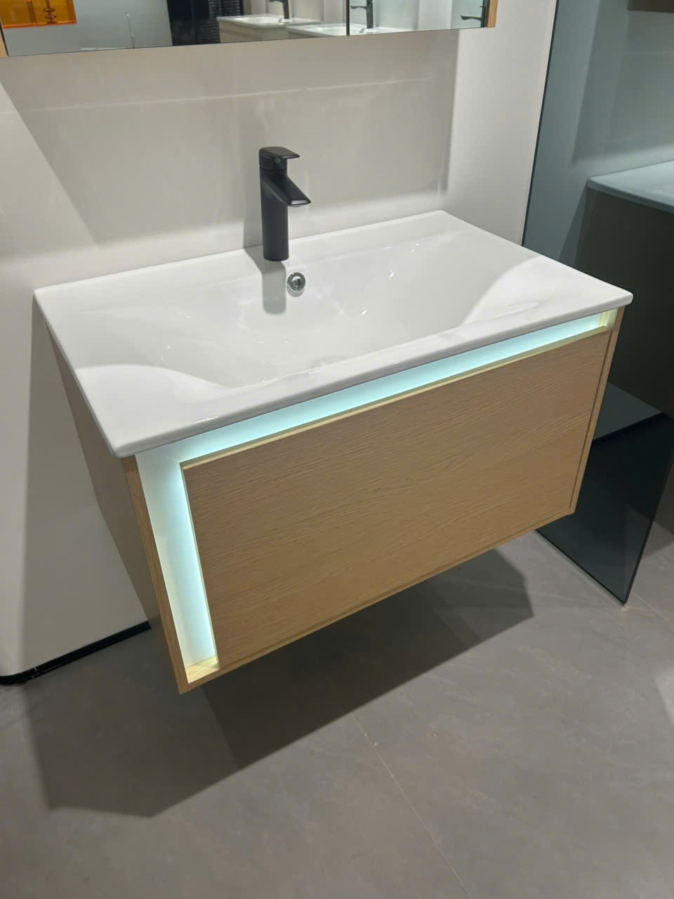 Bộ Tủ Gương Phòng Tắm, Tủ Lavabo Đẹp, Tủ Lavabo Phòng Tắm CR 806