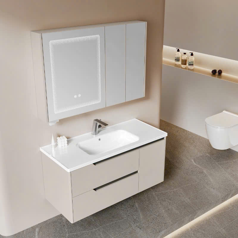 Bộ Tủ Gương Phòng Tắm, Tủ Lavabo Đẹp, Tủ Lavabo Phòng Tắm CR 928