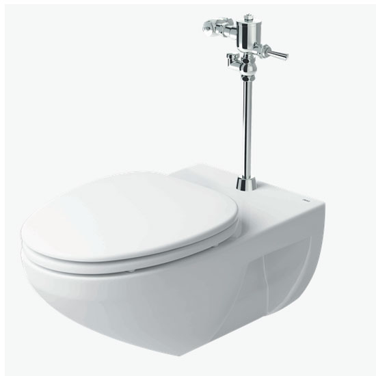 Bồn cầu treo tường Inax Aqua AC-22PVN (Chống bám bẩn)