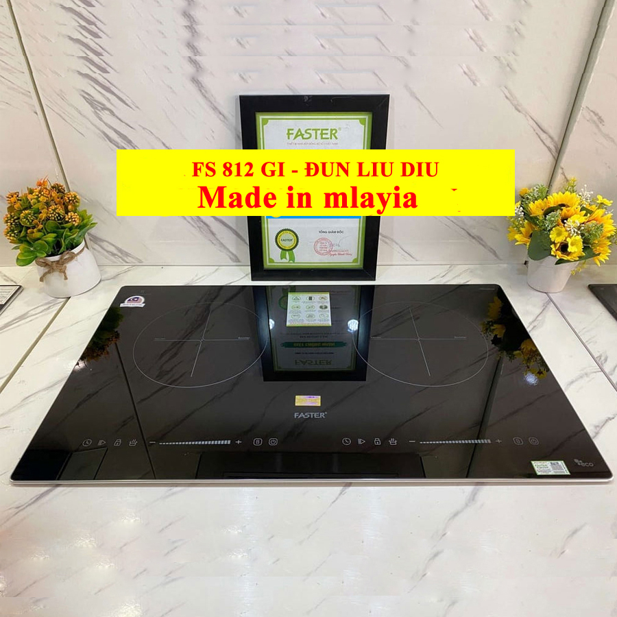 Bếp từ 2 từ Faster FS 812GI