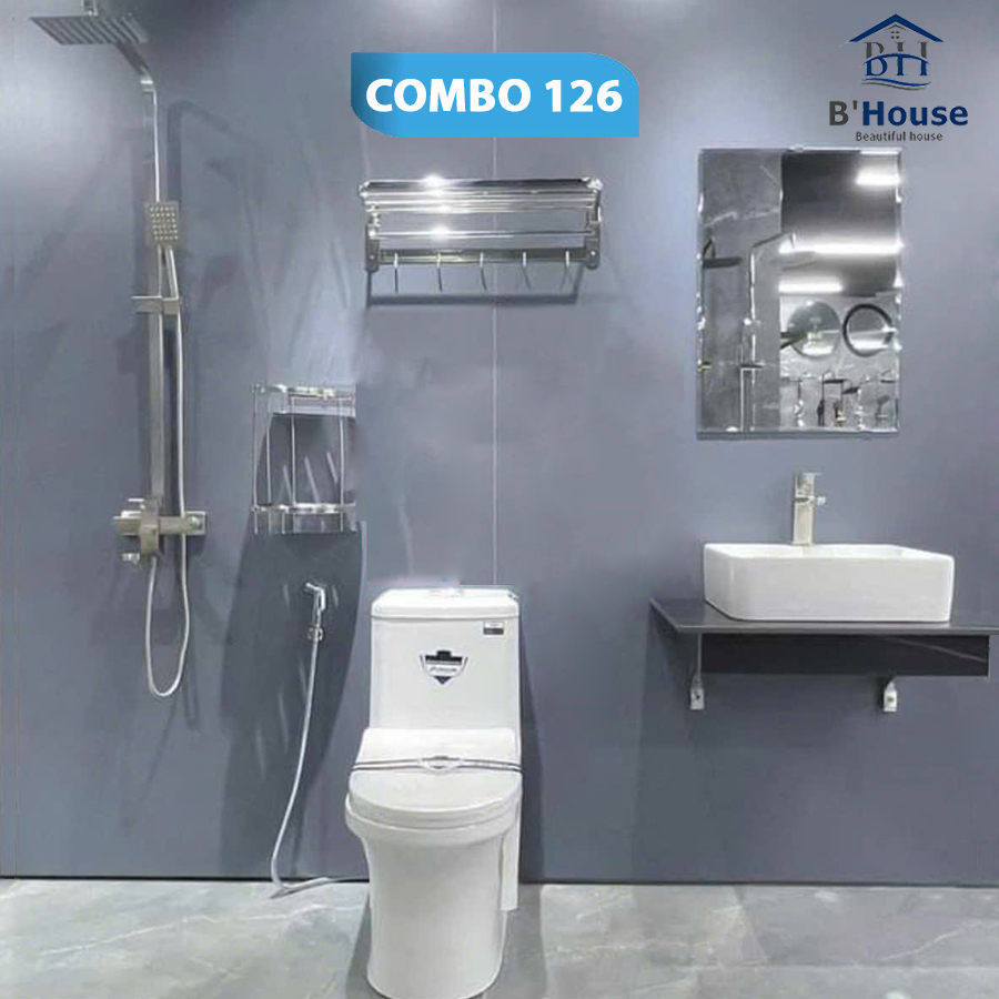 Combo phòng tắm, combo nhà tắm, trọn bộ thiết bị vệ sinh phòng tắm
