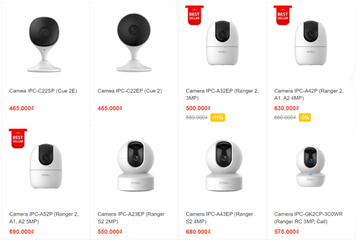 Camera IP wifi không dây dễ dàng lắp đặt tại nhiều vị trí