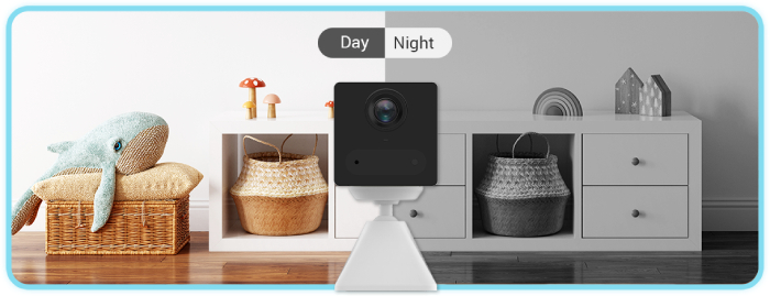 Camera sử dụng pin sạc trong 2-6 tháng