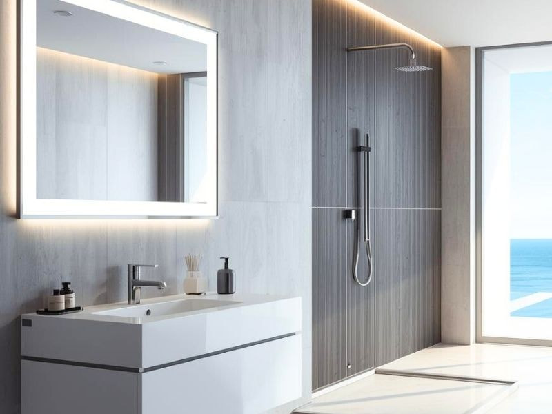 Sen tắm âm tường