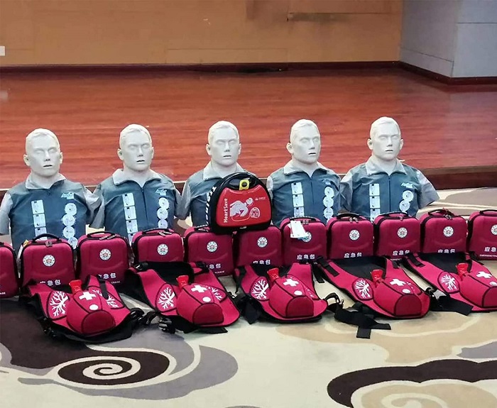 Áo vest huấn luyện sơ cấp cứu chống ngạt thở/tắc nghẽn/nghẹn/dị vật đường thở