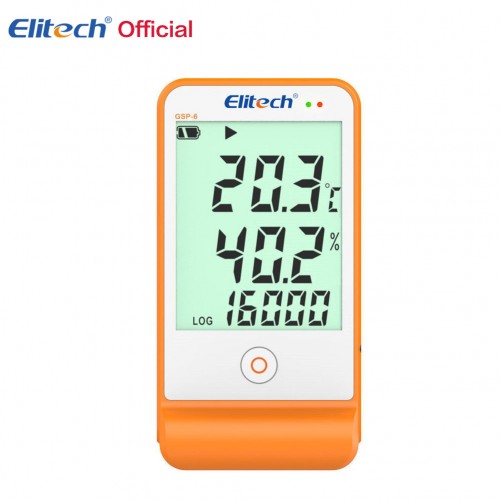 NHIỆT ẨM KẾ TỰ GHI ELITECH GSP-6 (GHI 16000 ĐIỂM)