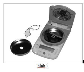 CÀI ĐẶT CÂN SẤY ẨM OHAUS MB23