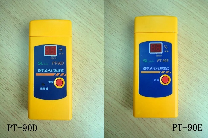 Hình ảnh mặt trước của máy đo độ ẩm gỗ PT-90D/PT-90E