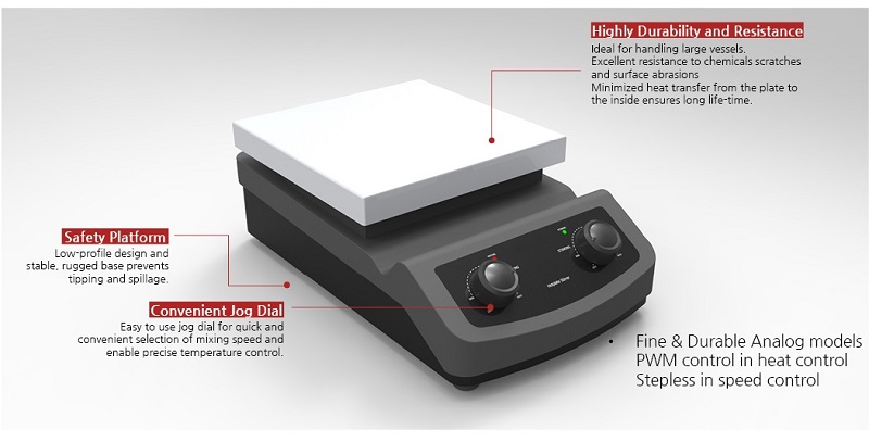 MÁY KHUẤY TỪ GIA NHIỆT SH SCIENTIFIC MODEL: SH-HSA