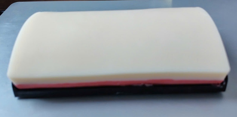 Mô hình da thực hành châm cứu da 18*10*5cm LD-068