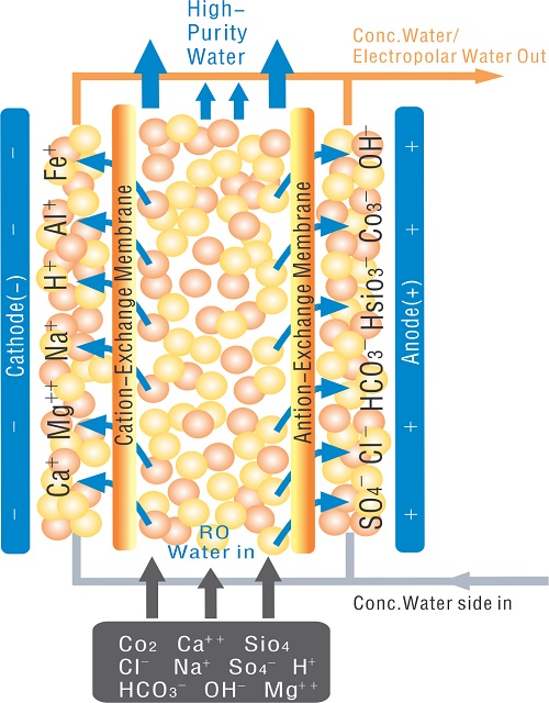 MÔ-ĐUN MICRONIX EDI MX KHỬ ION CỦA NƯỚC SIÊU TINH KHIẾT (NƯỚC RO)