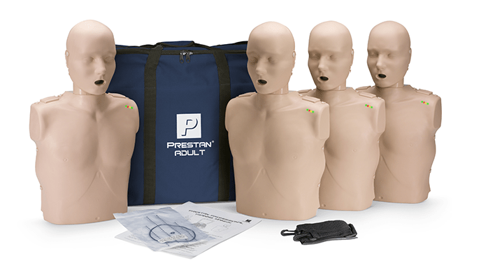 BỘ MÔ HÌNH NGƯỜI NỘM CPR BÁN THÂN PRESTAN GỒM 04 CHIẾC ĐÀO TẠO THEO NHÓM