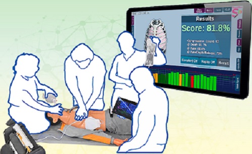 MÔ HÌNH MÔ PHỎNG ĐA NĂNG HỒI SỨC CẤP CỨU, KẾT BỘ ĐIỀU KHIỂN HIỂN THỊ KẾT QUẢ, KHỬ RUNG TIM