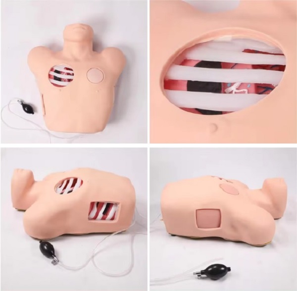 MÔ HÌNH THỰC HÀNH CHỌC TRÀN KHÍ MÀNG PHỔI