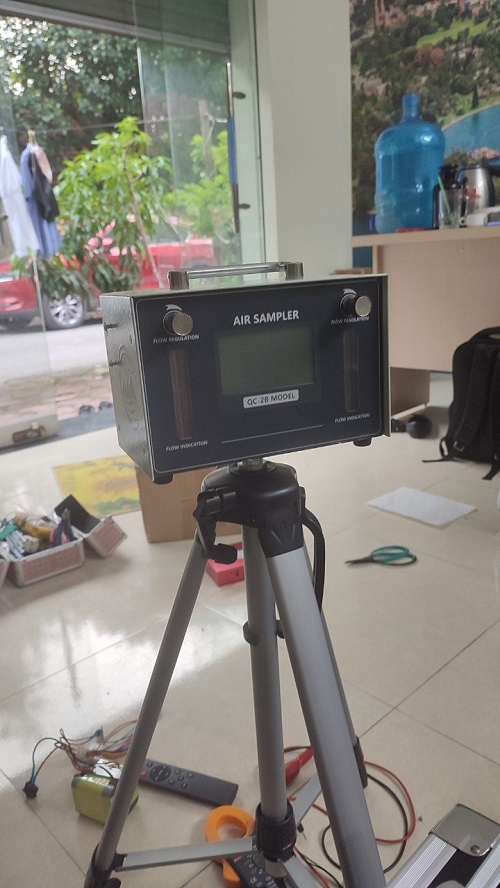 THIẾT BỊ LẤY MẪU KHÍ - BỤI QC-2B