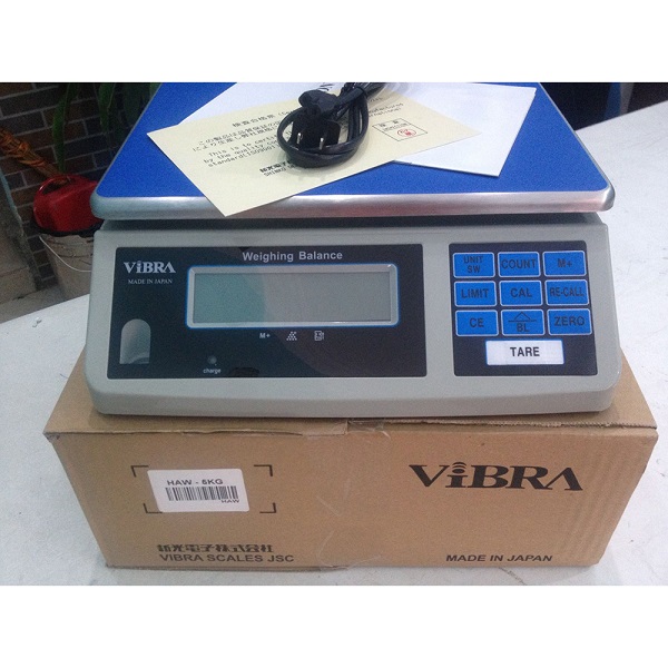CÂN ĐIỆN TỬ VIBRA HAW 6KG/0,2G