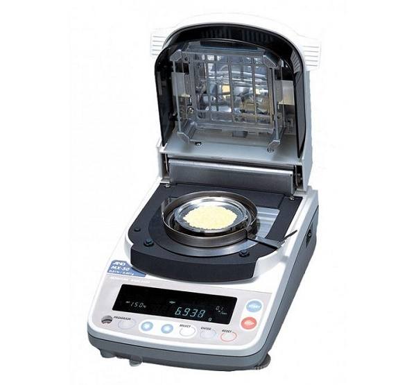 CÂN PHÂN TÍCH ĐỘ ẨM AND MX-50 (51G X 0.001G / 0.01%)