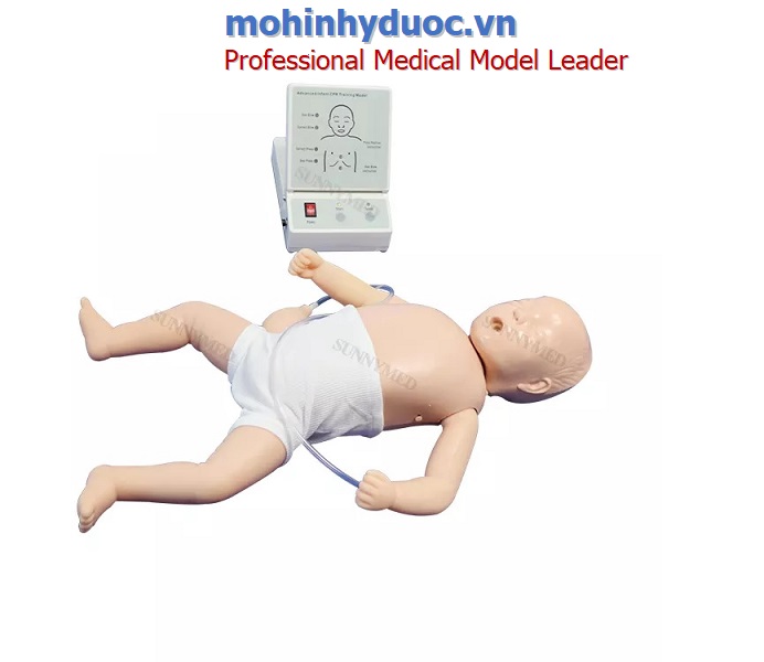 Mô hình hồi sức tim phổi trẻ em có báo động