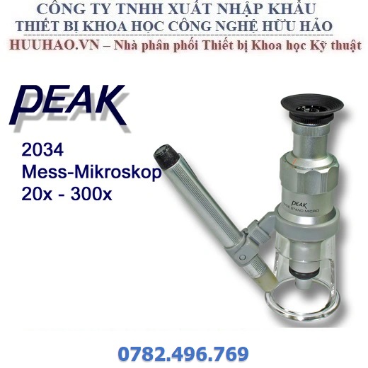 KÍNH LÚP PEAK 2034 20X, 40X, 60X, 100X, 150X, 200X, 300X