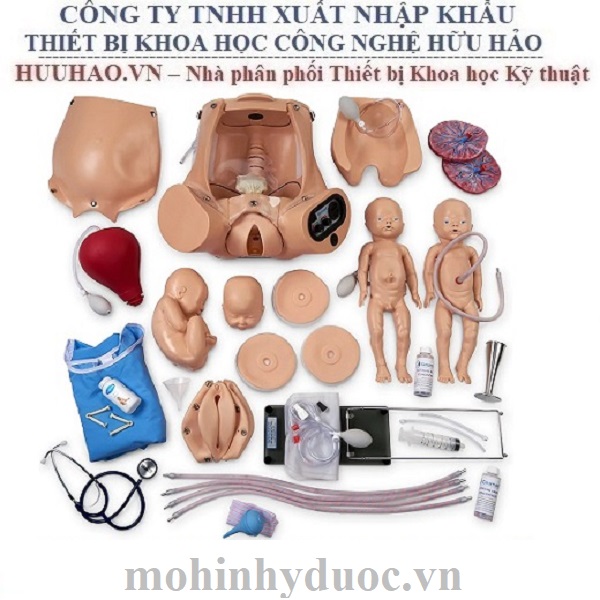 MÔ HÌNH THĂM KHÁM VÀ NGHE TIM THAI NASCO