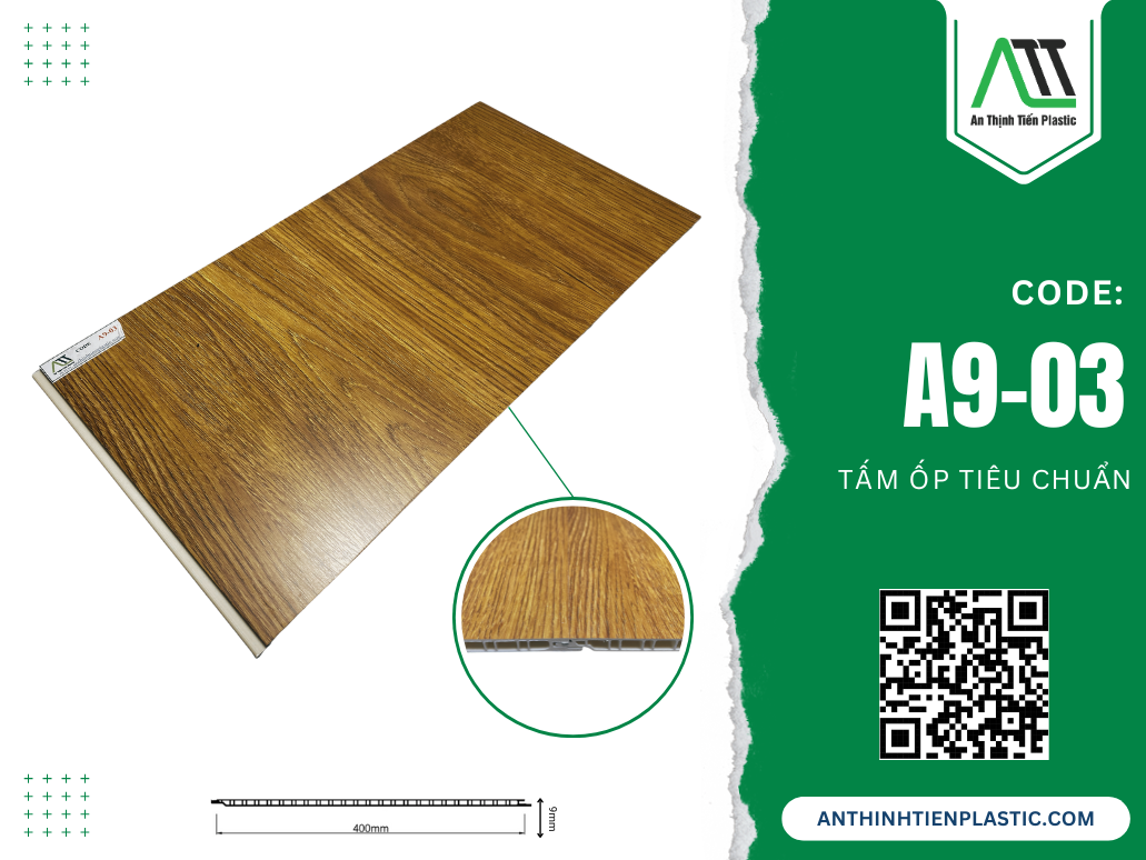 tấm ốp trần vân gỗ PVC