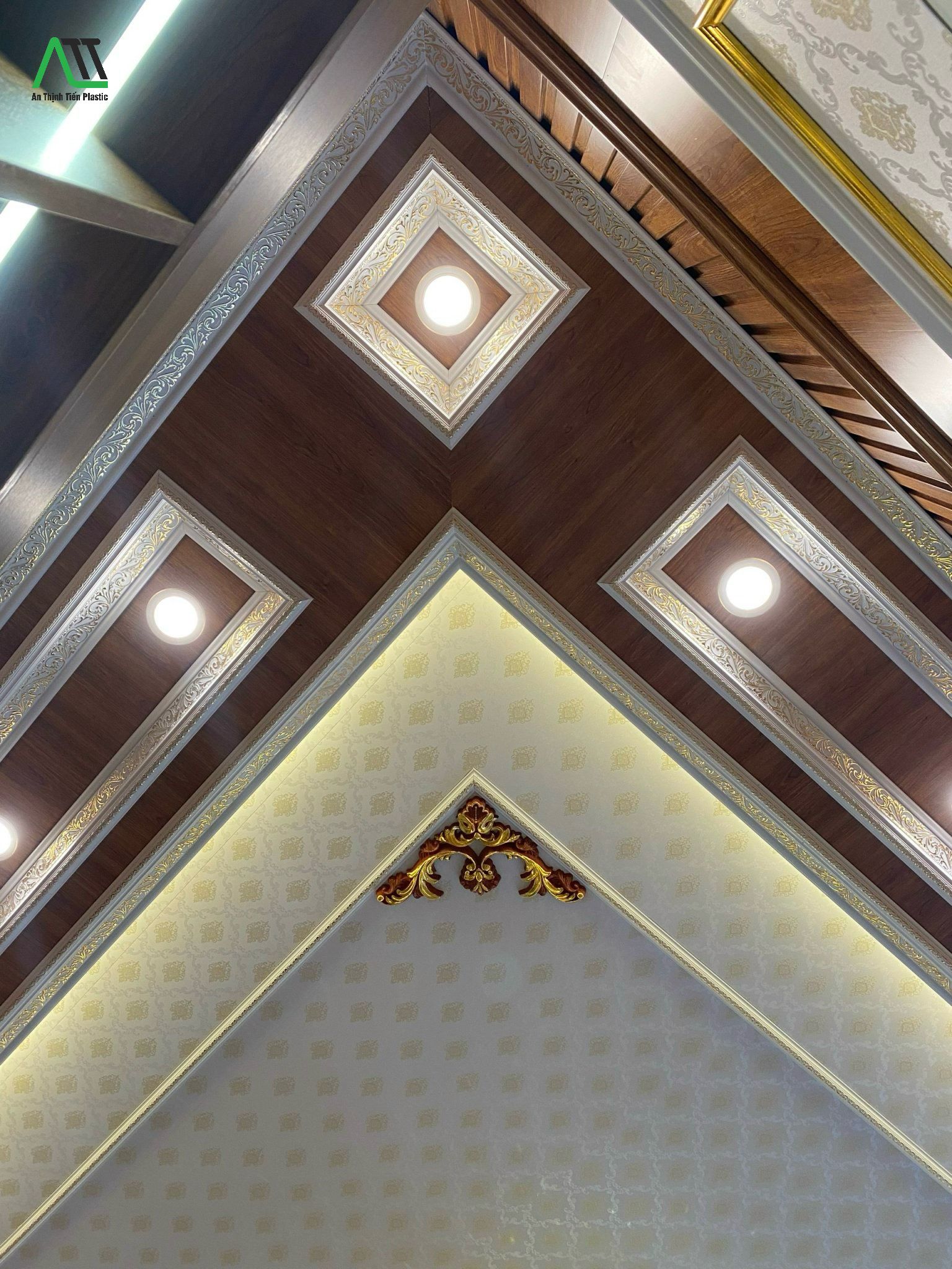 Cấu tạo của tấm ốp tường PVC nano