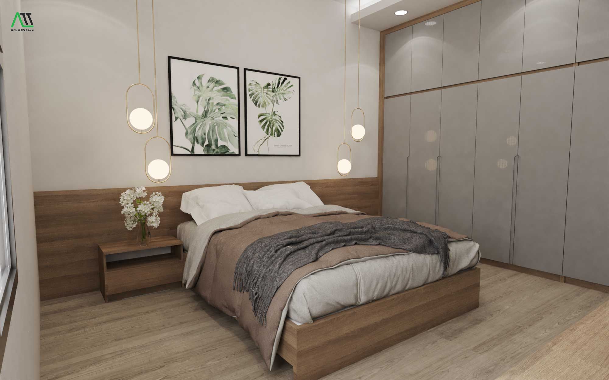 Tấm nhựa ốp tường phòng ngủ là gì?