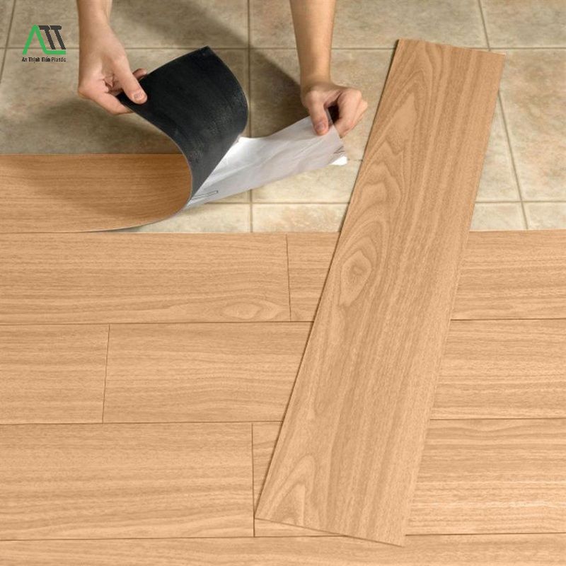 cách lót sàn nhựa giả gỗ
