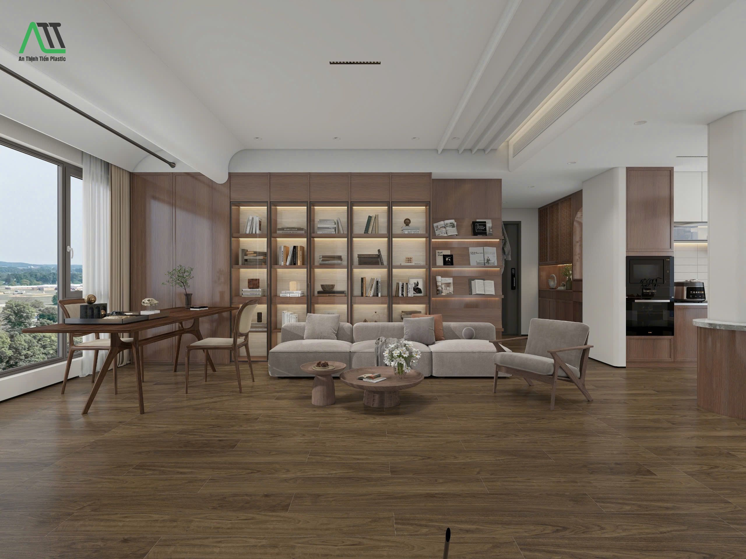 cách lựa chọn màu sàn nhựa SPC