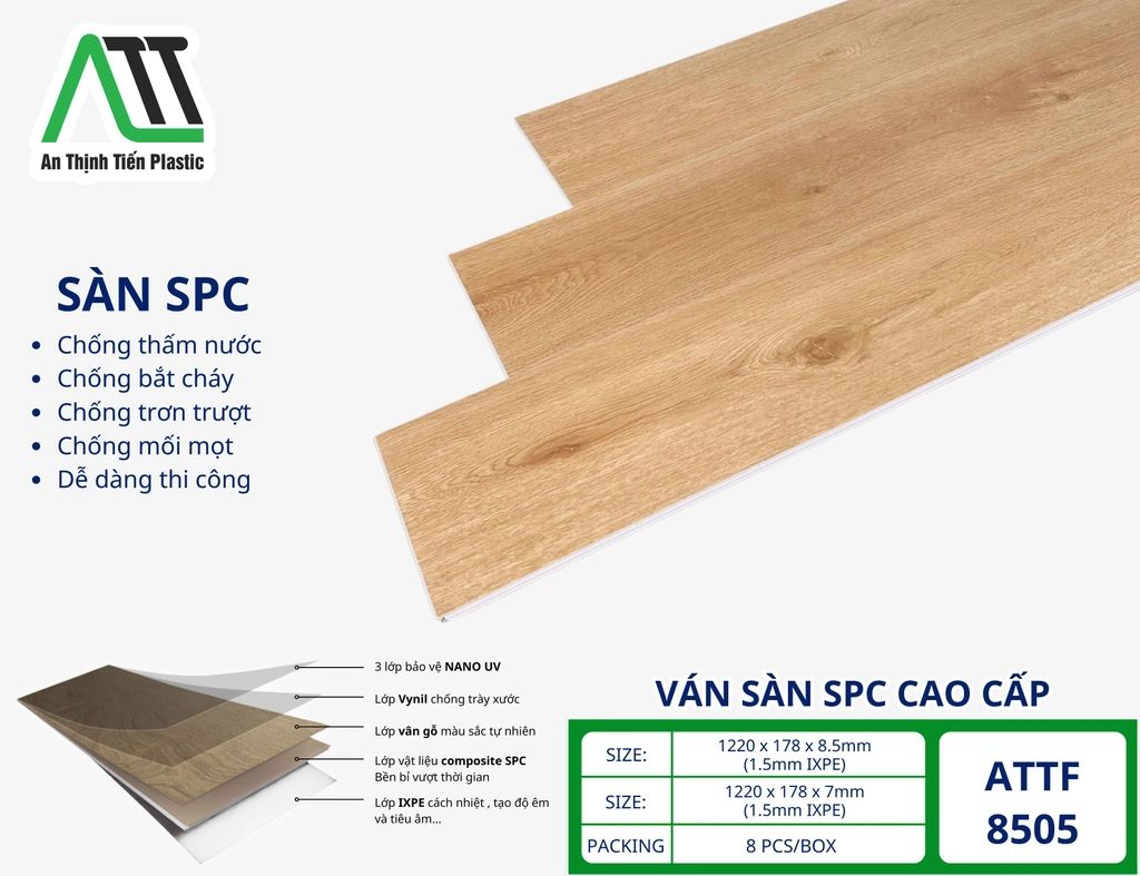 cách lựa chọn màu sàn nhựa spc