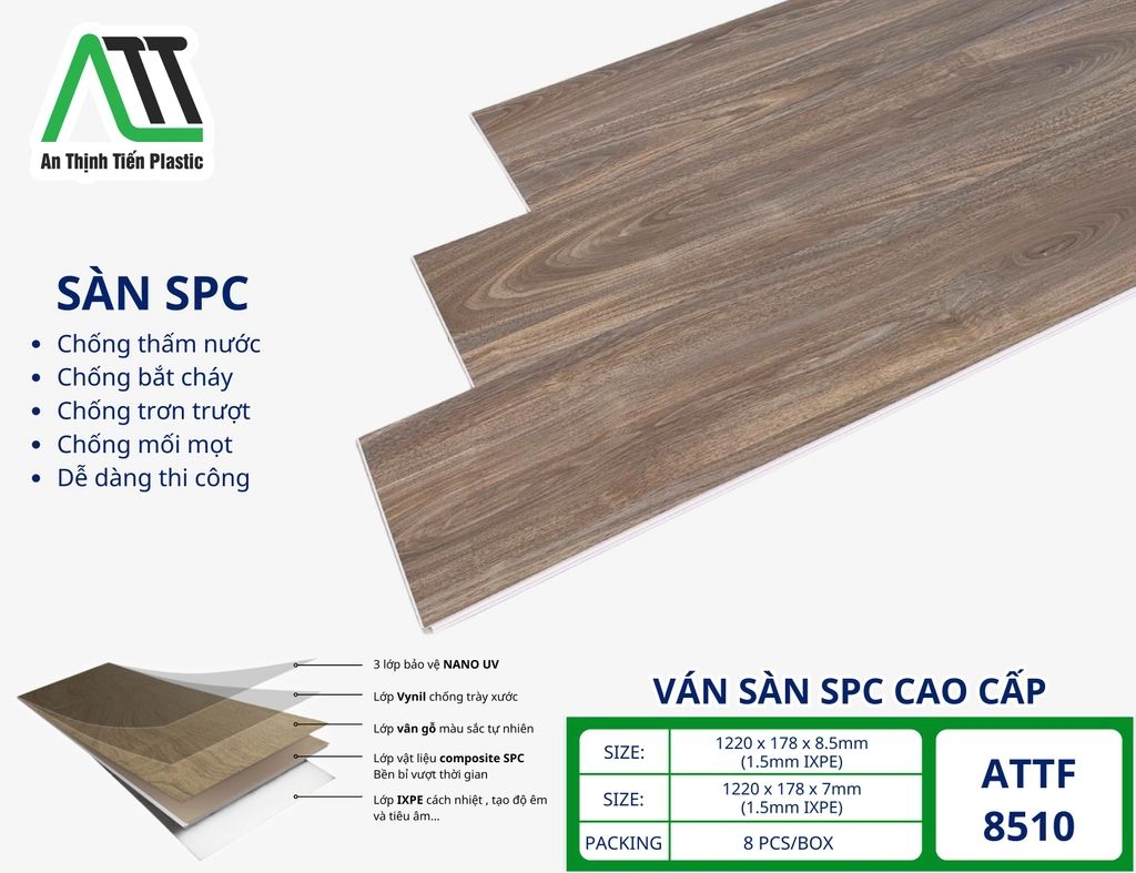 cách lựa chọn màu sàn nhựa SPC