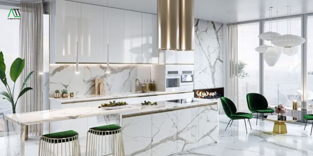 cách phối màu tấm ốp nano vân đá