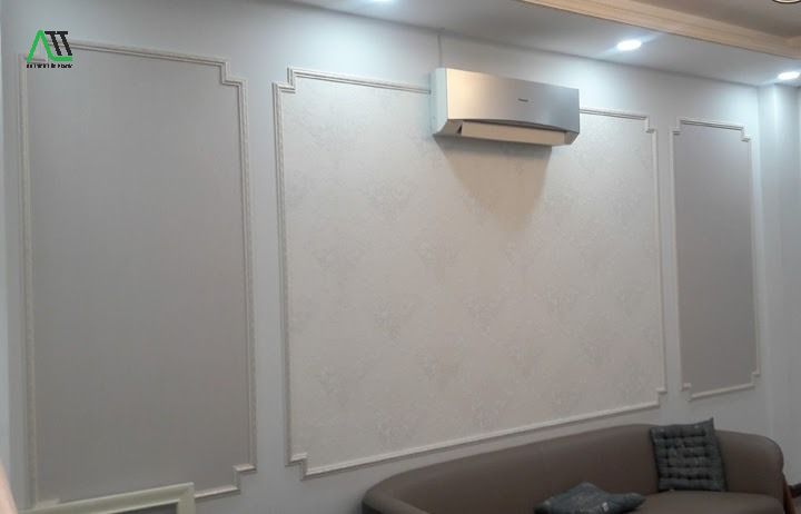 Những vị trí sử dụng phào chỉ phổ biến trong phòng khách