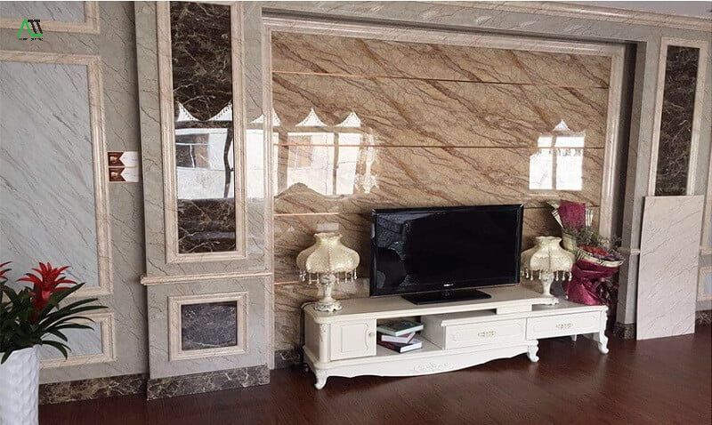 Ứng dụng của phào chỉ nhựa PS trong trang trí nội thất.