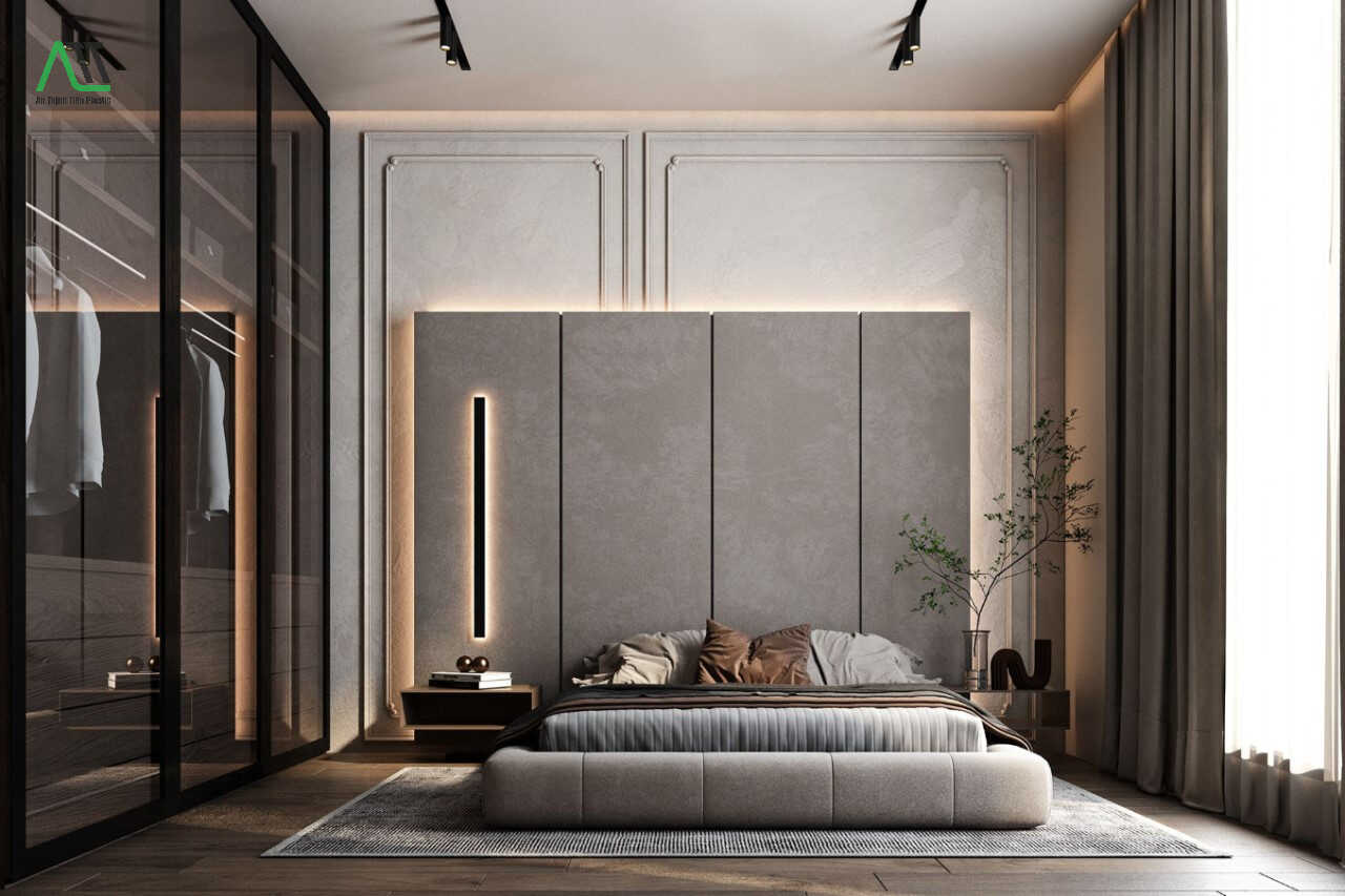 cách trang trí phòng ngủ cho nam