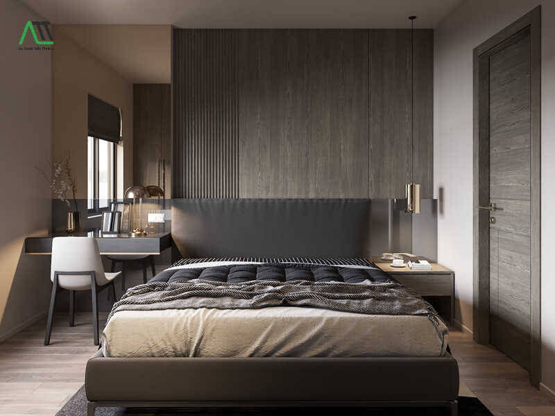 cách trang trí phòng ngủ cho nam