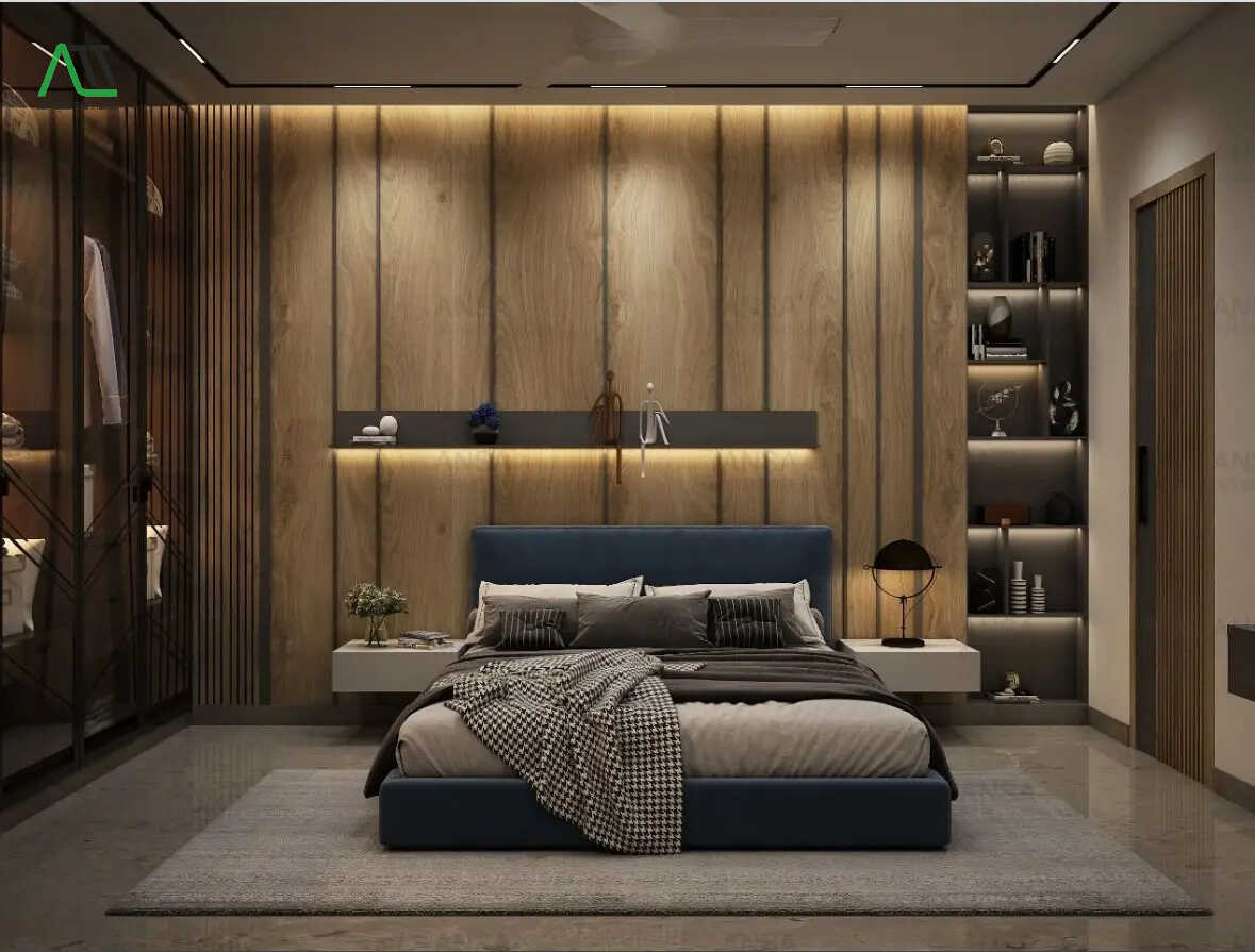 cách trang trí phòng ngủ cho nam