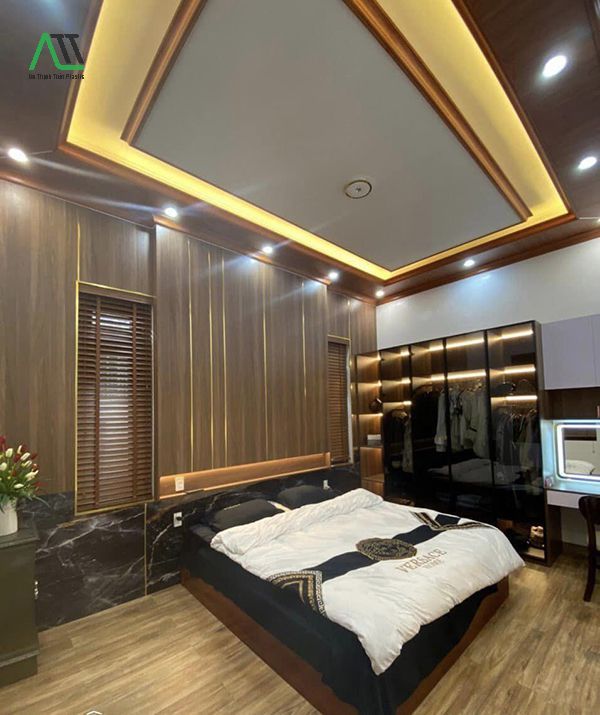 có nên ốp nhựa phòng ngủ