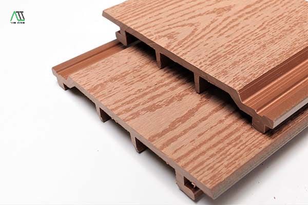 gỗ nhựa composite ốp tường ngoài trời
