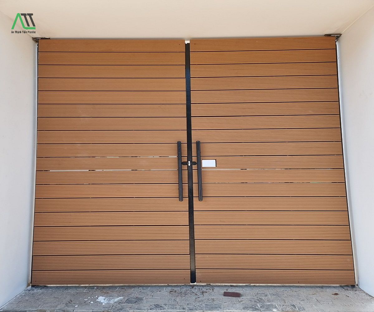 gỗ nhựa composite ốp tường ngoài trời