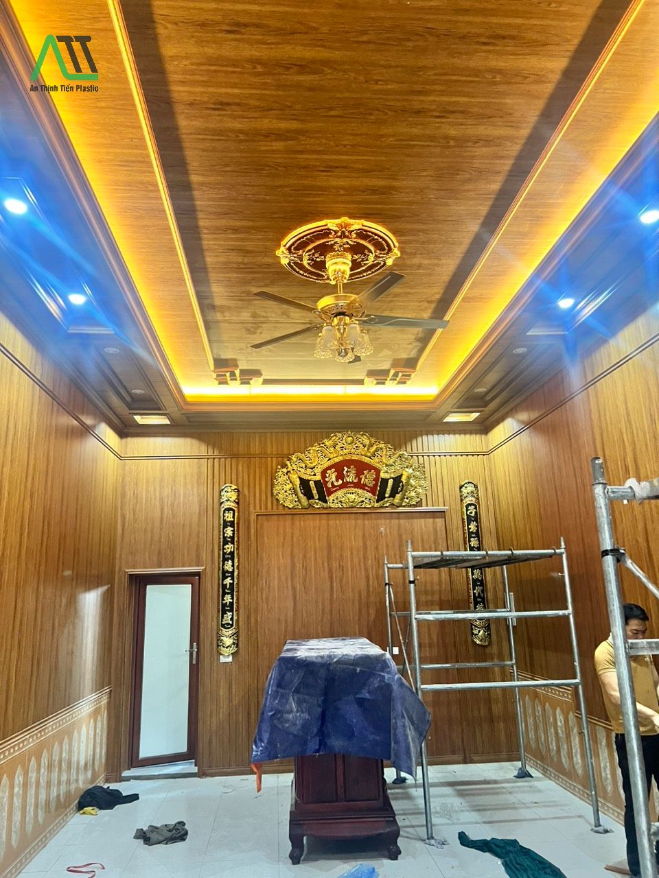 khung xương trong thi công tấm ốp trần