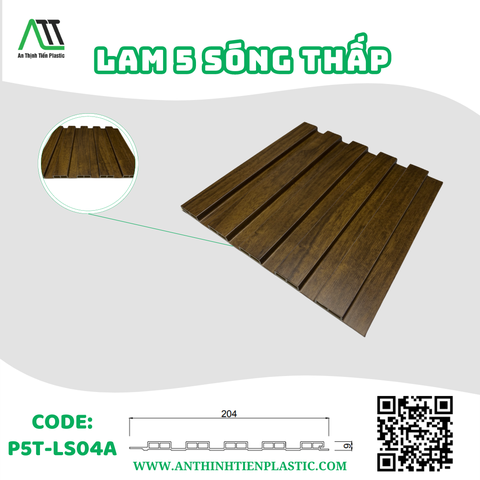 Tấm ốp nano lam sóng